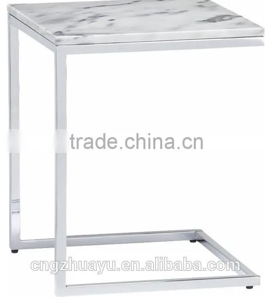 Marble Top C-side Table CB2 photo-4
