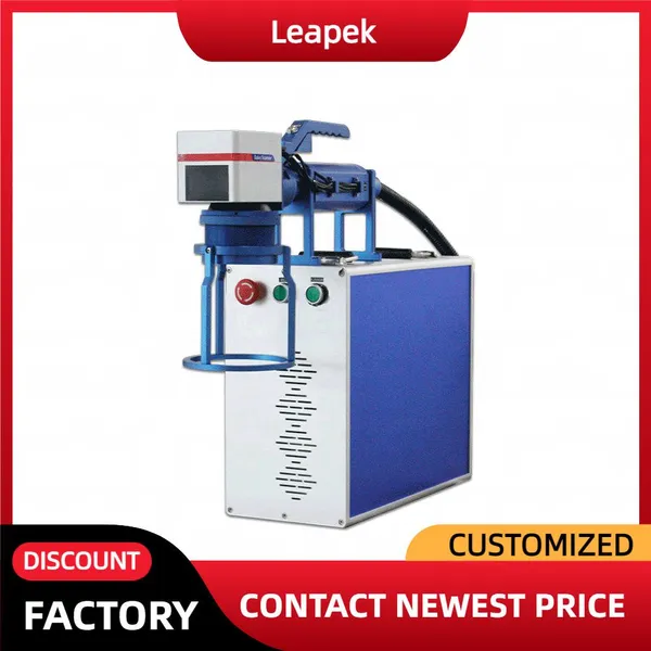 20W Desktop&Handheld Fiber Laser Marking Machine Laser Engraver for Wood and Metal Craft Jewelry Plastic