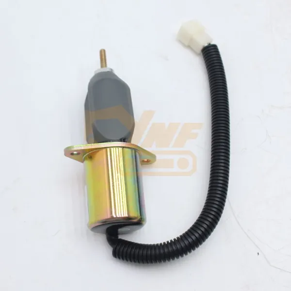 Fuel Stop Solenoid 425-36117 1753ES-12A3UC5B1S1 for 4TNE106 106T Engine SL7600 SL7800 Skid Loader photo-3