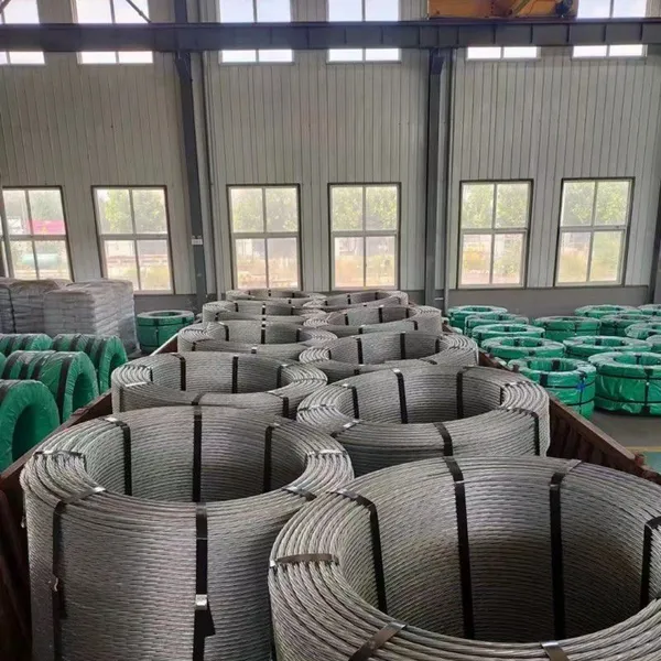 Prestressed Steel Strand Sturdy Reliable Non-Galvanized Steel Wire Rope photo-2