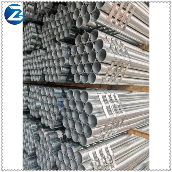 Hot Dipped Galvanized Steel Pipe Round Pipe Scaffold Galvanise Steel Pipe 6 Meter photo-2
