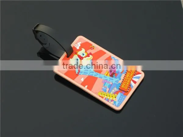Luggage ID Tag Soft Pvc Custom 3d Design photo-2