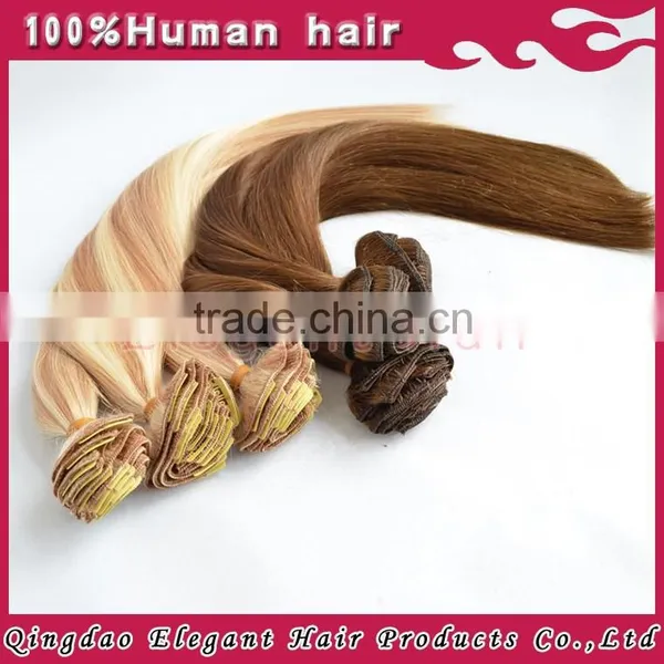 One Piece Clip in Human Hair Extensions photo-2