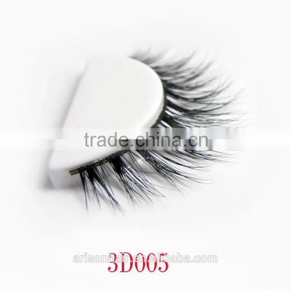 Wholesale Price Luxury 3D Mink Fur Lashes False Strip Eyelash Extension ,custom Package photo-5