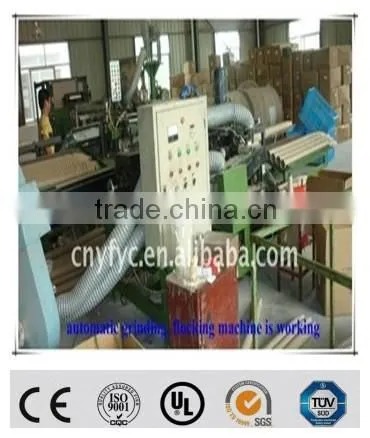 Easy to clean paper core machine