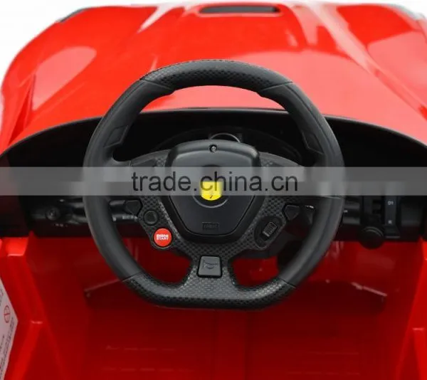 Rastar Toy Car Shopping Ferrari Official Licenced Baby Car Ride on Car photo-4