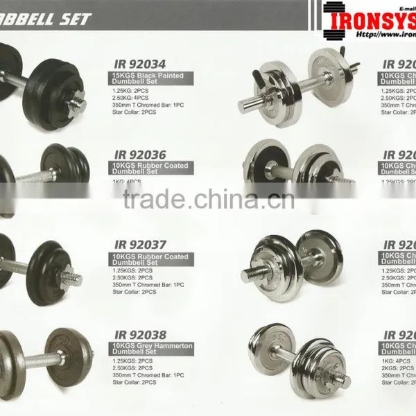 Wholesale Lowest Price Plastic Man Dumbbell photo-2