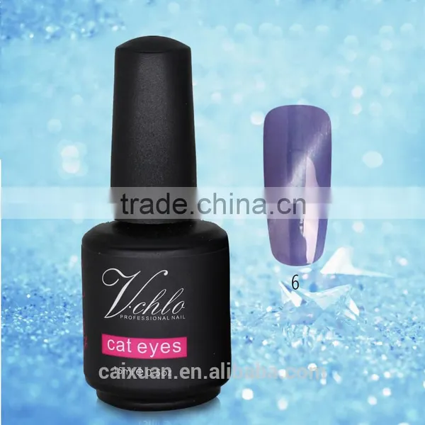V.chlo 177 Colors High Quality,High Gloss Soak off Cat's Eye,Cheap Cat Eyes Gel Nail Polish
