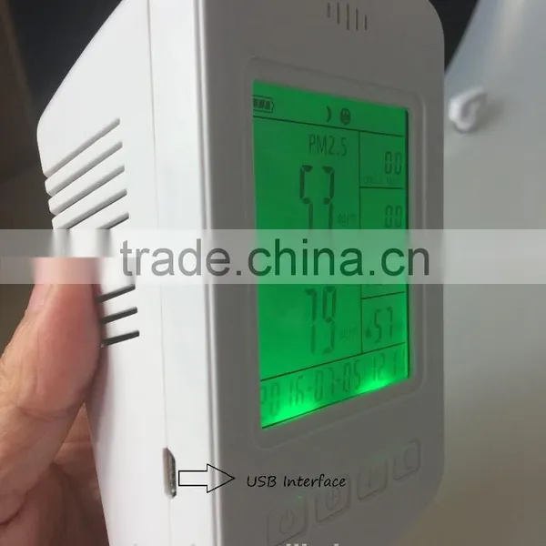 Hot Selling Wholesale Pm2.5 Pm10 Air Particle Counter and Temperature and Air Pollution Counter photo-4