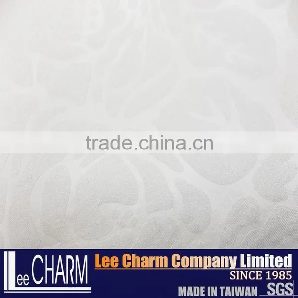 Rose Print Printed Dubai Flock Printing Embossed Fabric photo-4