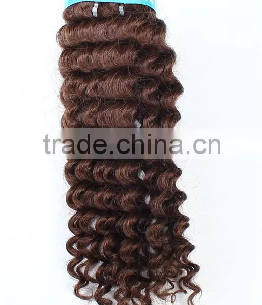 Fashion Style DEEP CURL Hair Afro Kinky Curly 100% Indian Human Hair Extensions photo-3