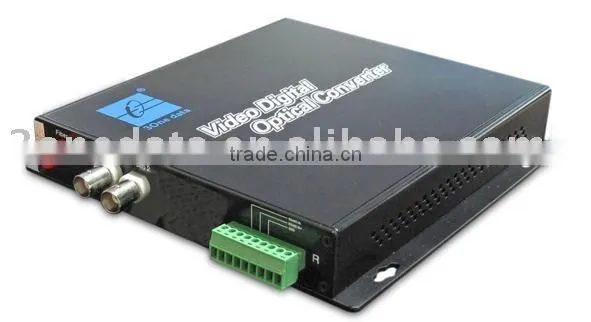 3ONEDATA 2 Channels Fiber Optic Video Converter(SWV60200)