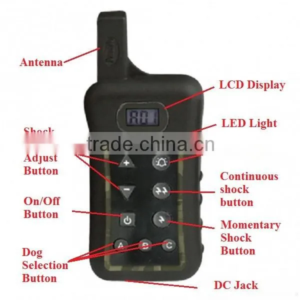 400Meter Rechargeable Waterproof Shock / Vibra/ Multi-dog System Training Agility Training Dog photo-3