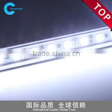 Aluminum Profile Pure White SMD5050 Rigid Led Strip Light 60leds 12V With U Type Aluminum Profile for Cabinet