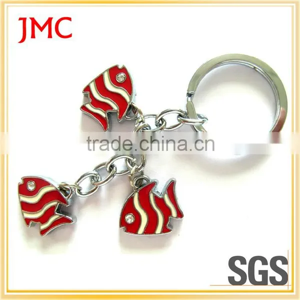 Custom Cheap Keychains Zinc-alloy Skull Metal Keychain for Gift photo-6