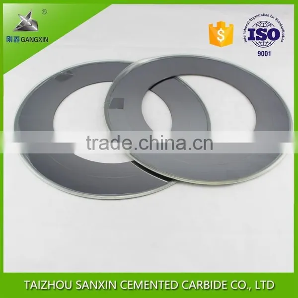 YG10 YG10X K40 Carbide Slitting Knife, Carbide Disc Cutter, Carbide Cutter Blade for Cutting Paper
