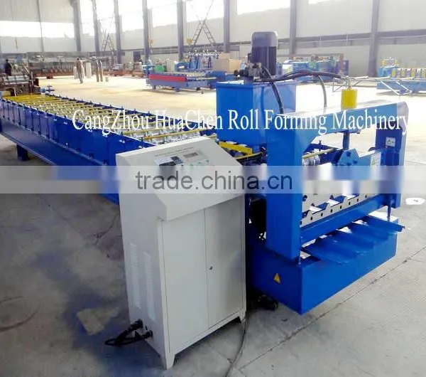 Aluminum Roll Forming Machine for Wall Tiles Making photo-3