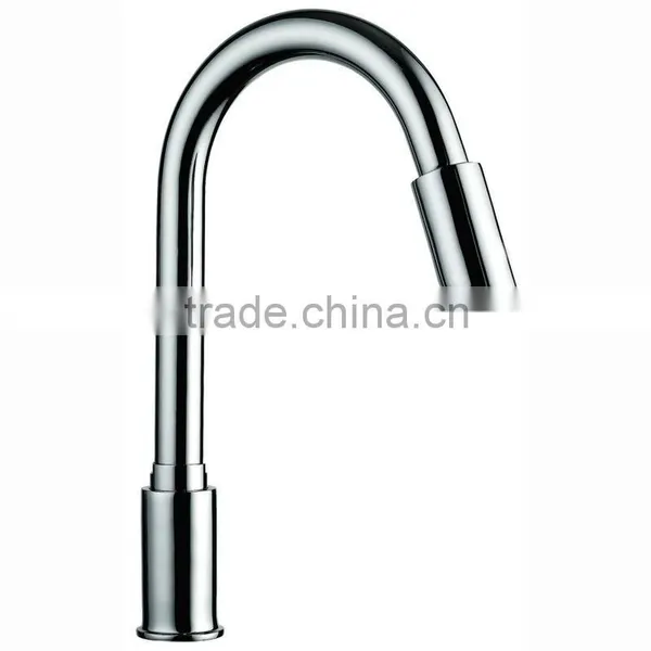 Luxury Brass Infrared Automatic Tap, Deck Mounted Sensor Tap For Cold Water Only, Chrome Finishing