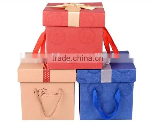 Gloss Lamination Black Gift Box for Candles photo-4