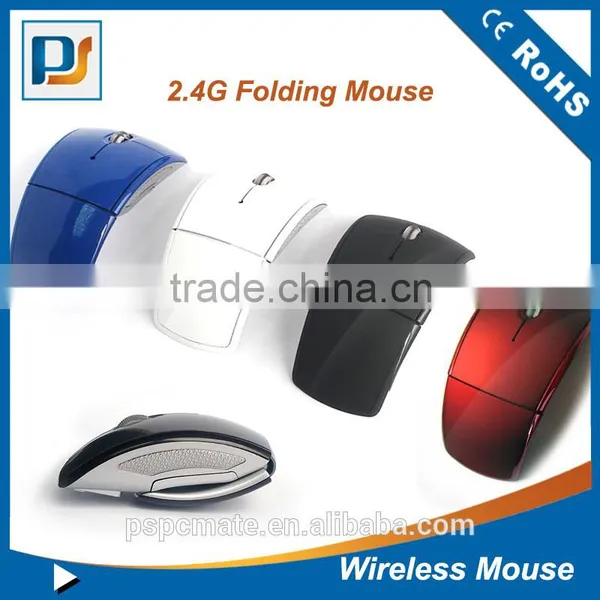 Mini 2.4GHz Wireless Arc Foldable Folding Optical Mouse Mice For Laptop PC photo-3