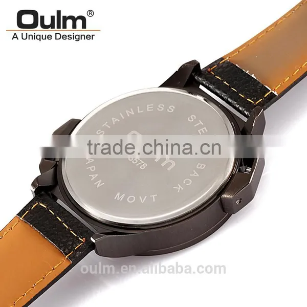 Oulm Factory Unique Design Big Face Fashion Watch photo-5