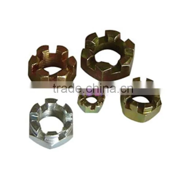 DIN935 Colored Slotted Nut photo-2