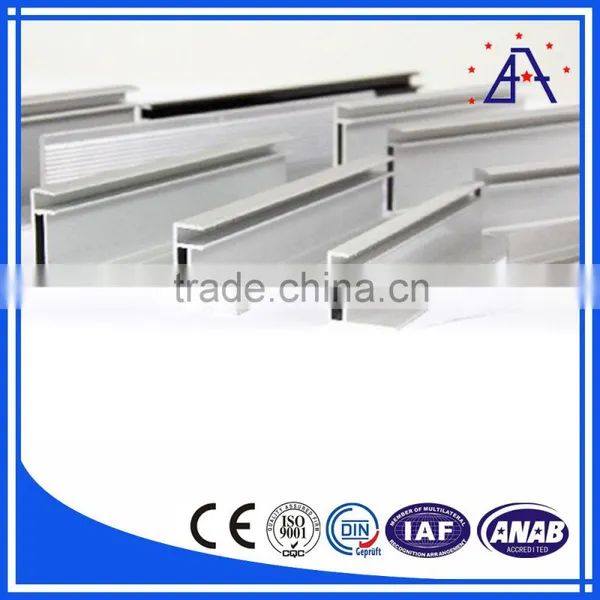 6063-T5 Customized Aluminum Extrusion Solar Panel Frame photo-6