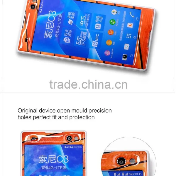 Wholesale Luxury Epoxy Gel Skin Covers for Sony Ericsson C3 photo-2
