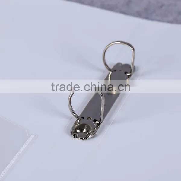 Hard Plastic Binder Metal Clip File Folder Clamp File Folder B4 Size Display Folder With Inner Pocket photo-3