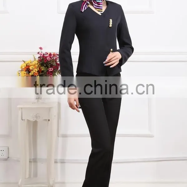 2015 New Arrival Ladies Elegant Business Suit Uniform Sets photo-4