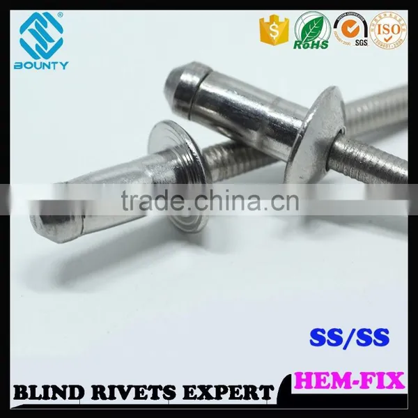 HIGH QUALITY HOT SELLING FACTORY HIGH SHEAR STRENGTH HEMLOCK RIVETS FOR AUTOMOBILE photo-5