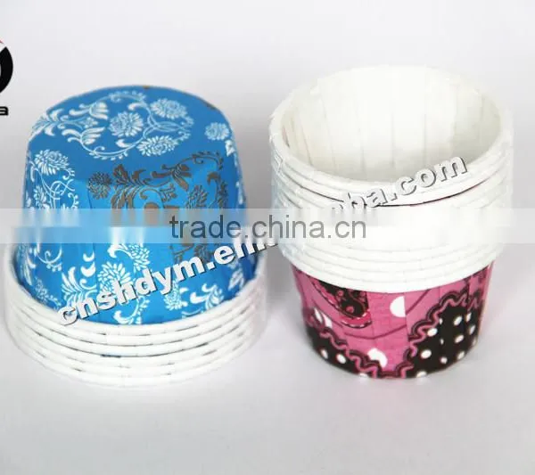 Colorful Disposable Round Paper Cake Cup
