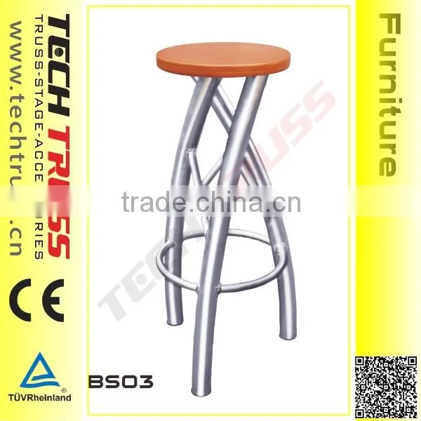 BS02 Height 830mm New Designed Bar Stool Stylish , Aluminum Bar Stool Stylish photo-4