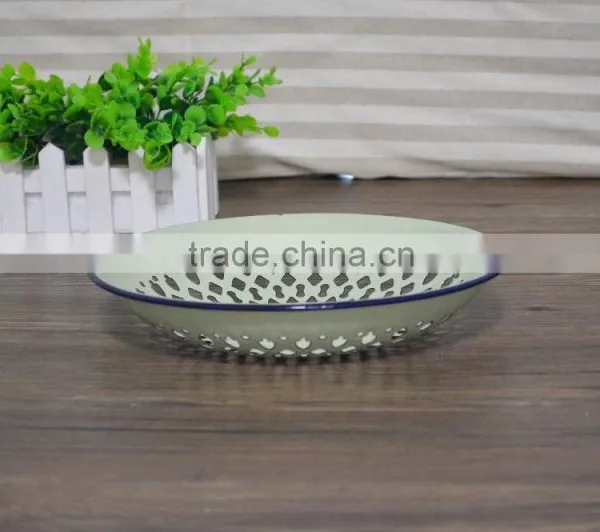 enamel colander,collapsible colander,ceramic fruit colander