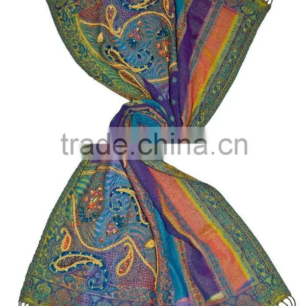 Boiled Wool Evening Shawls