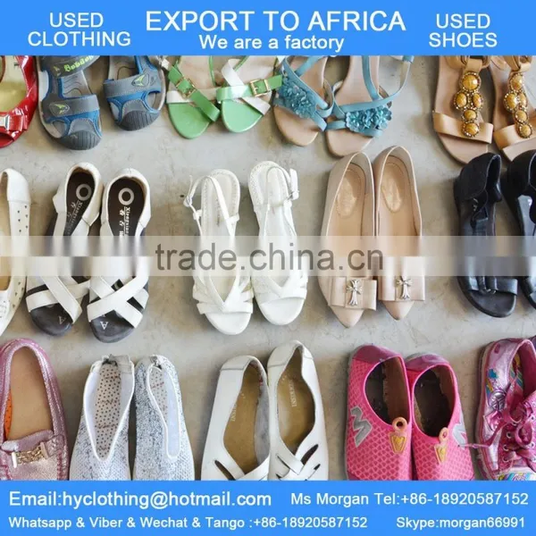 Factory Directly Supply High Quality Carefully Sorted Shoes Wholesale Used Export to Africa