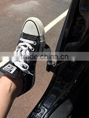 A Pair of Foot Pegs For 2007-2016 Jeep Wrangler JK & Unlimited Black photo-6