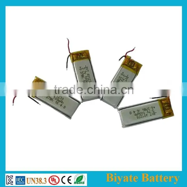 Square 303030 Rechargeable Battery 3.7v 250ma Cell to Wireless Meter Reading photo-6