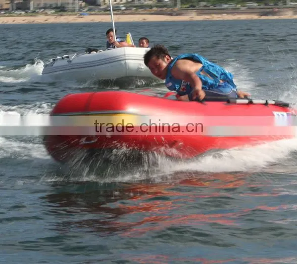 (CE) PVC Material Optional Floor High Speed Sports Boat photo-2