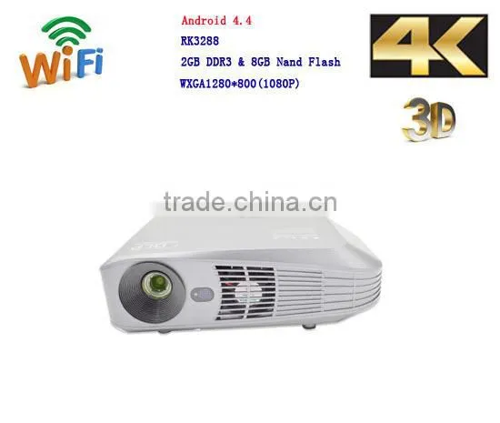 High Quality 2.4G 5G Wifi Smart Projector FSP-01with OS Android 4.4 RK3288 photo-5