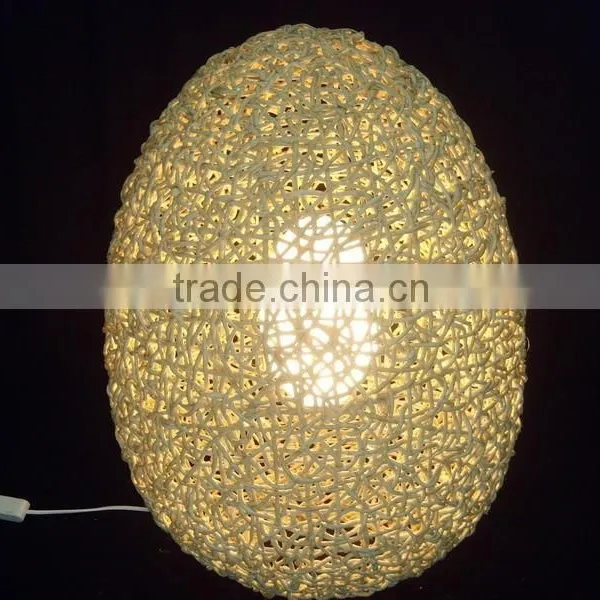 2015 Modern Brown Rattan Table Lamp/Light photo-2