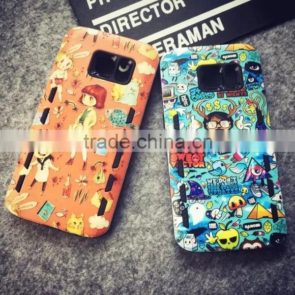 New Products PU+TPU Unique Style Embossed Fashion Mobile Phones Accessories for Samsung Galaxy S7,for Samsung Galaxy s7 Case photo-2