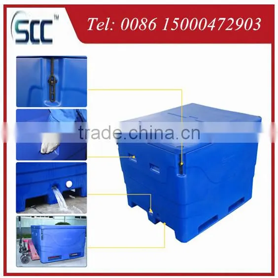 1000L Roto Large Cooler Fish Bin For Fish Keeping For Marine And Boat photo-3