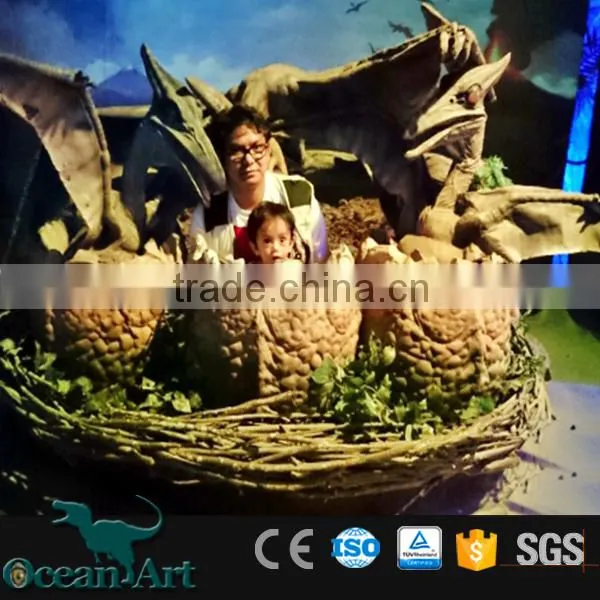 BY-DY-041403 Hot Sale Jurassic Amusement Fiberglass Dinosaur Eggs photo-2