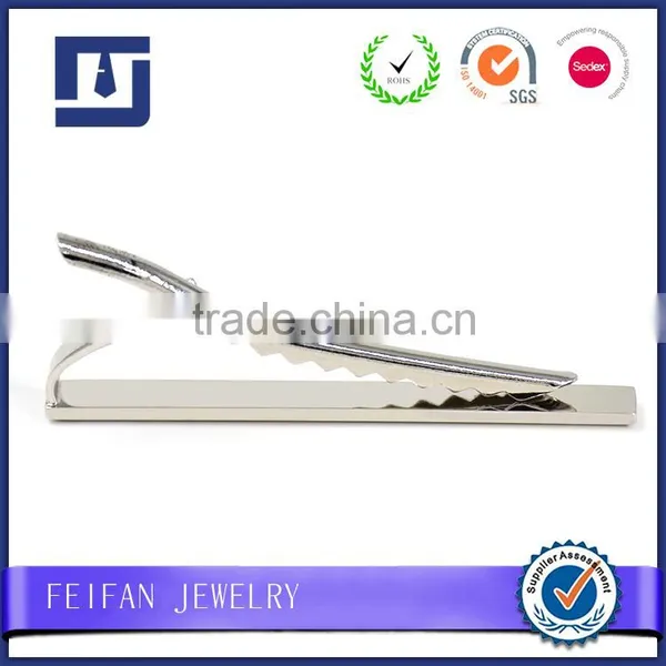 Custom Popular Attractive Craft Gift Wholesale Tie Bar Blank Plating Tie Bar photo-2