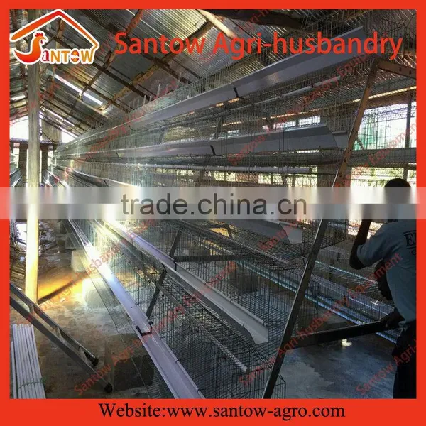 Chicken Use Welded Wire Chicken Layer Cages Automatic Broiler Feeding System photo-3