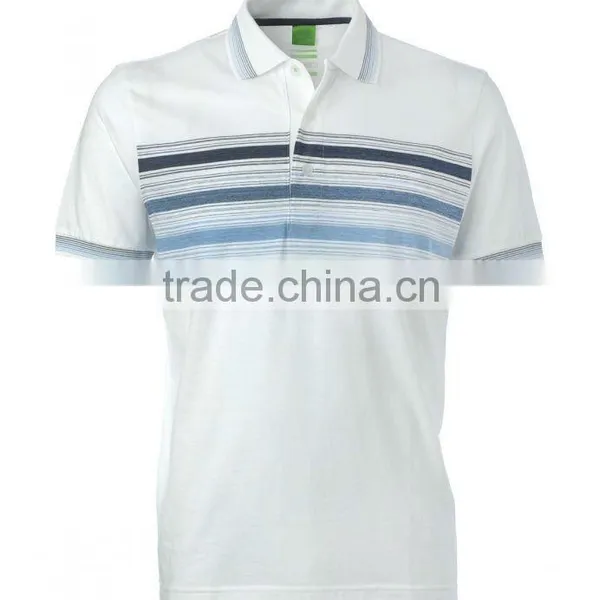 Men Polo Shirt, Cotton Material Custom Design