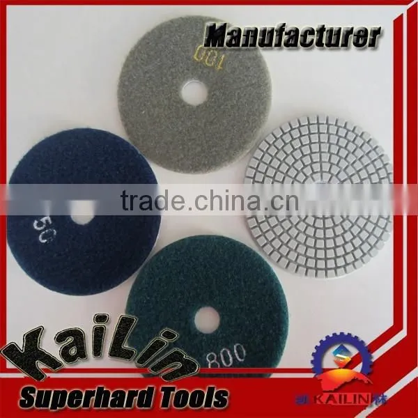 4 Inch Diamond Stone Wet Polishing Pads photo-4
