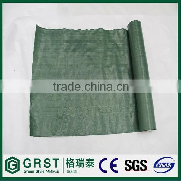 Black Green Brown Plastic Ground Cover Weed Control Mat