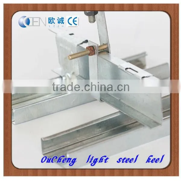 Adjustable galvanized ceiling grid of false ceiling